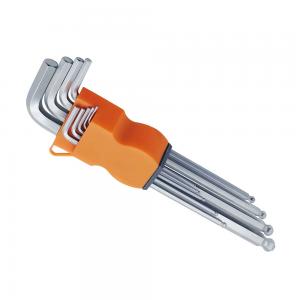 9PC Cr-V Hexagonal Key Set with Ball Driver